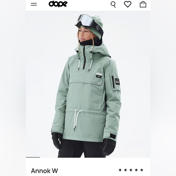 DOPE Jackets & Blazers - DOPE Snow - Annok W Snowboard Jacket Women Faded Green Size S (BRAND NEW w tags)